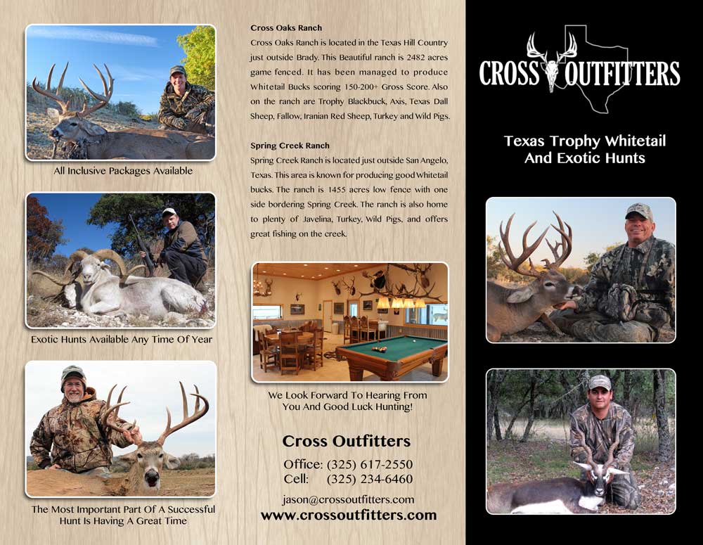 Hunting Outfitter Brochures KILLSHOTS